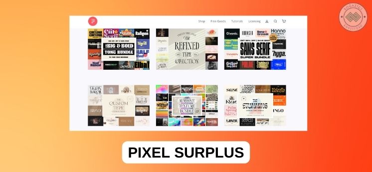 en iyi yazı tipi siteleri pixel surplus