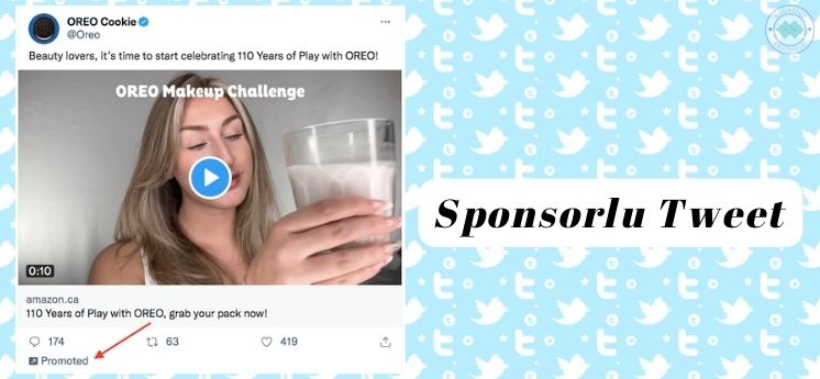 Twitter reklam modelleri sponsorlu tweet