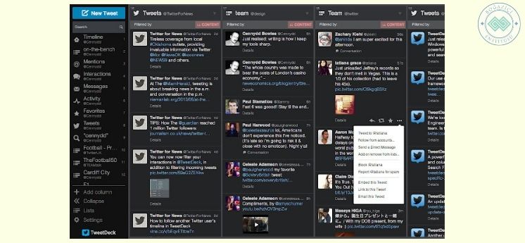 en iyi ücretsiz sosyal medya yönetim programları tweetdeck